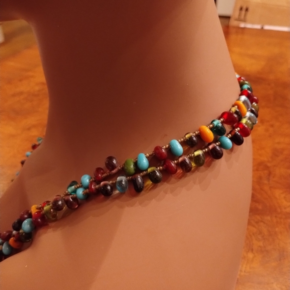 SAVE: Vibrant Multistrand Beaded Necklace - Picture 3 of 6